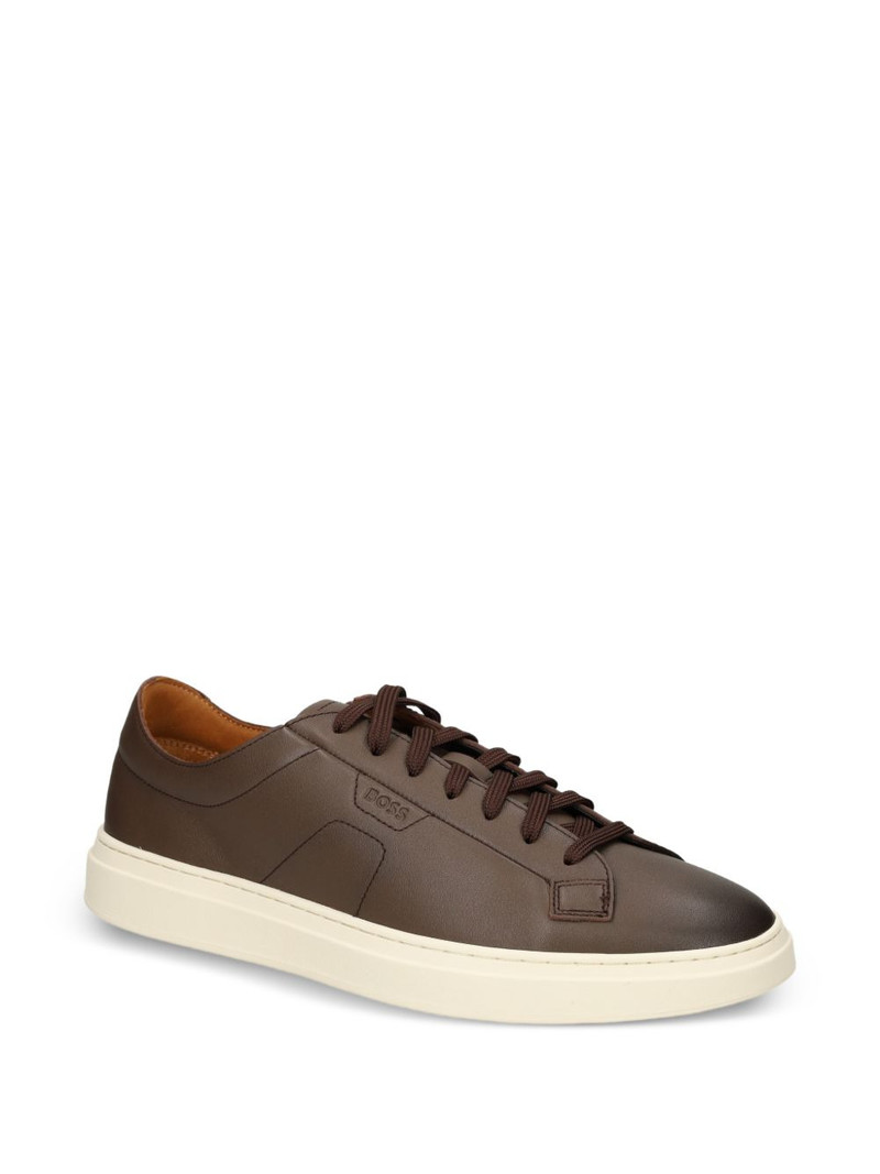 BOSS leather sneakers outlook