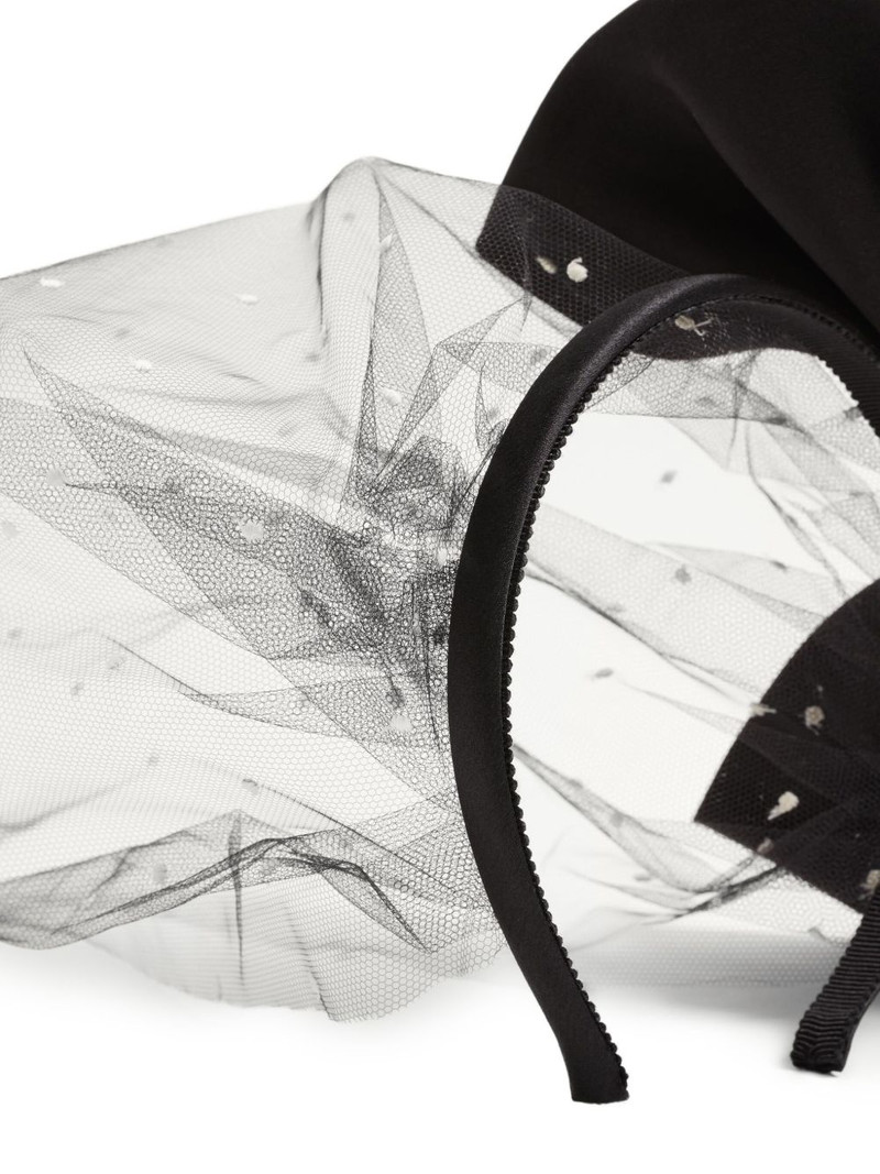 Valentino VLogo Signature veil headband outlook