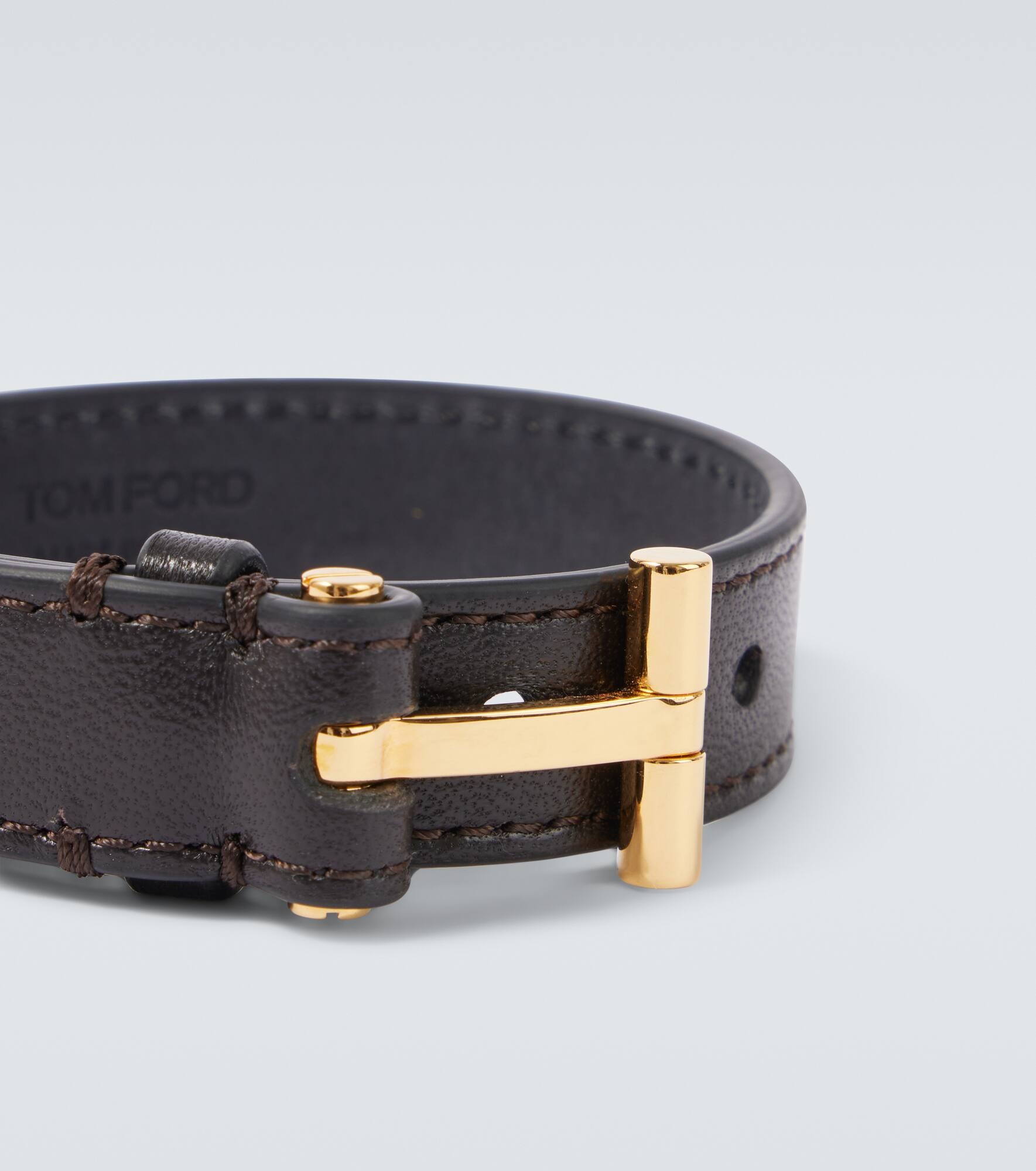 T leather bracelet - 3