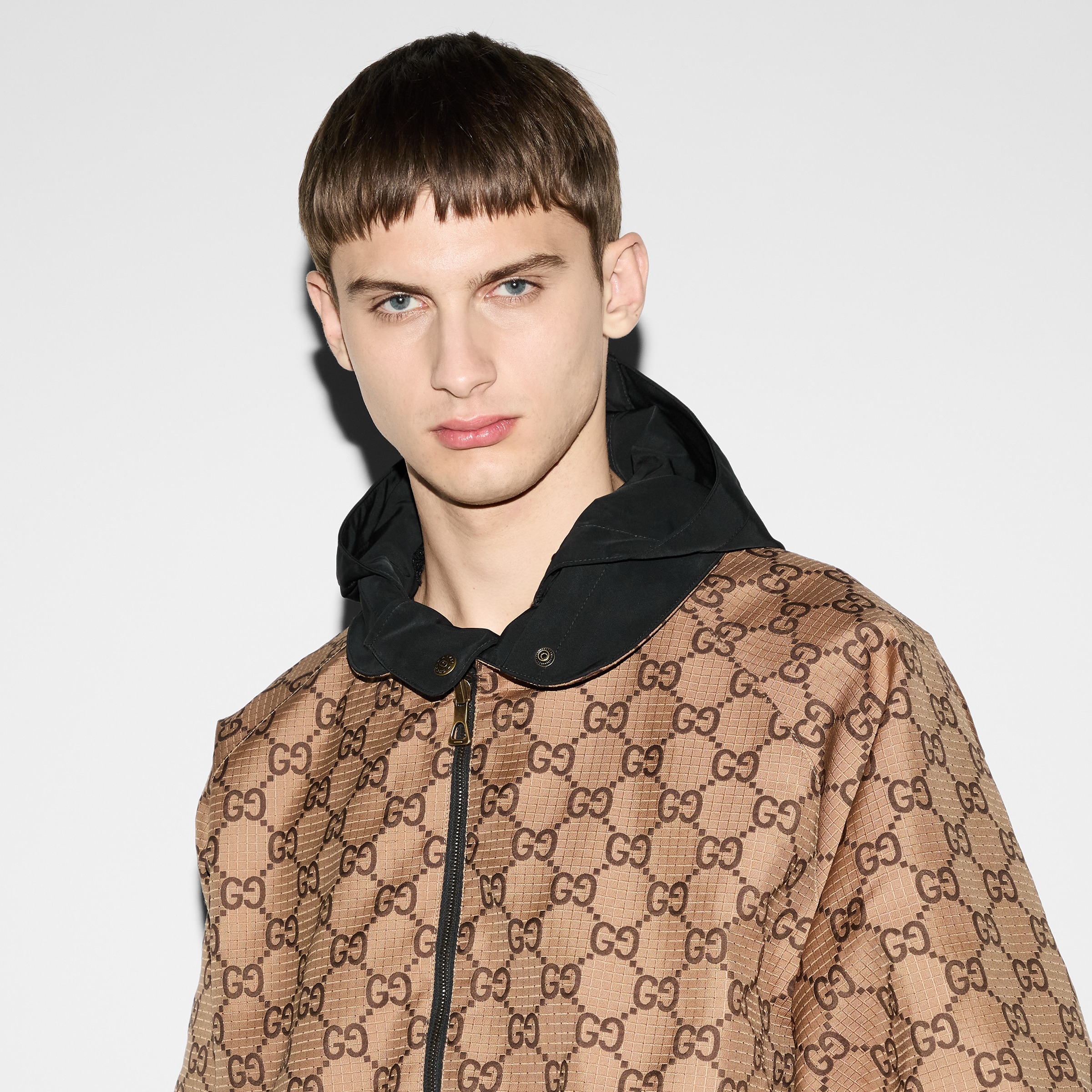 Reversible poplin jacket - 5