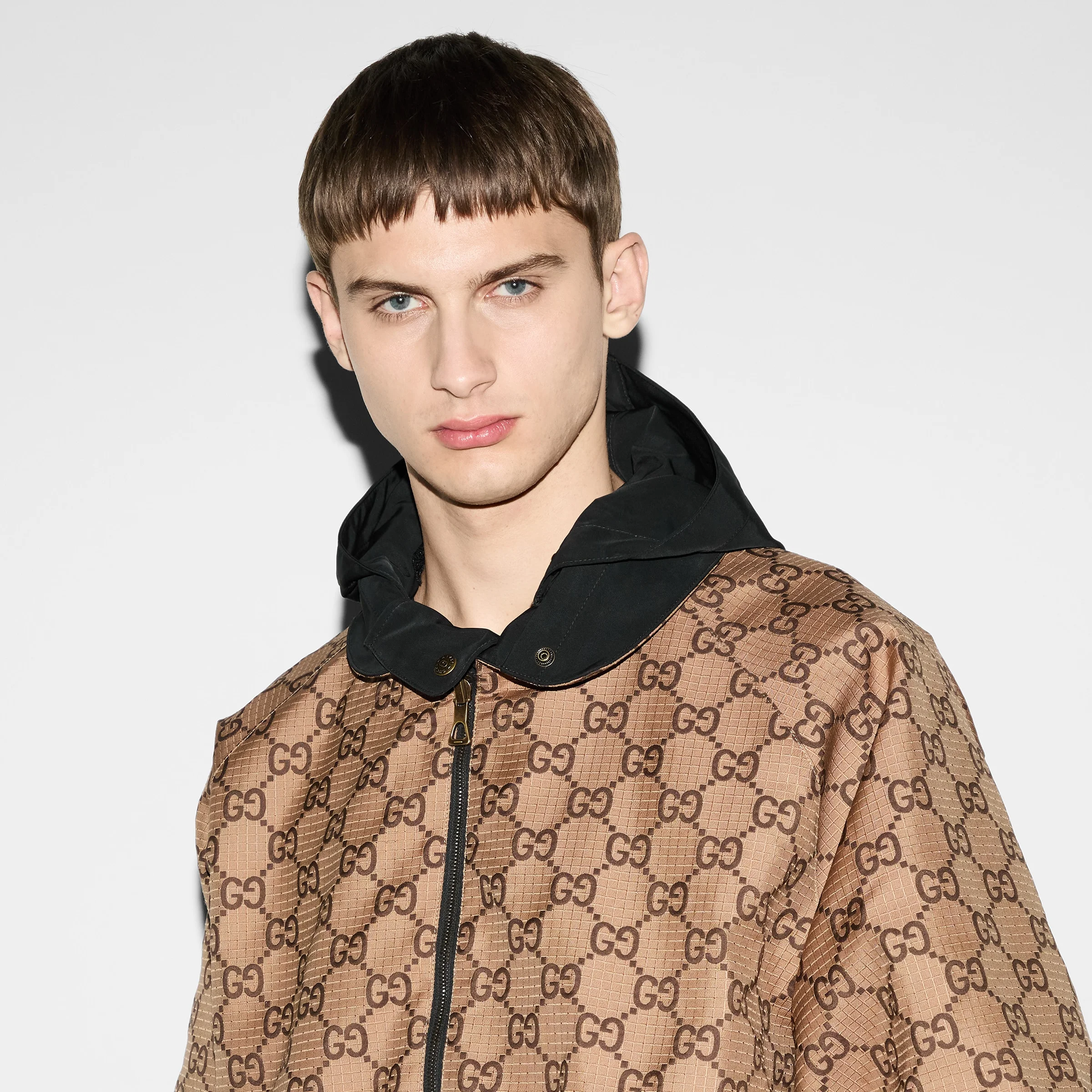 GUCCI Reversible poplin jacket - 722511ZALX21043 | REVERSIBLE