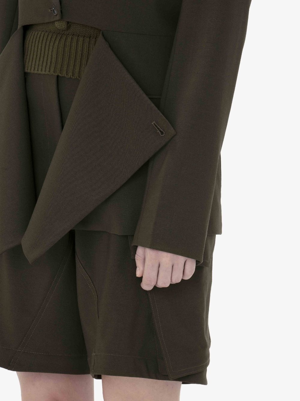 DECONSTRUCTED SINGLE-BREASTED BLAZER - 6