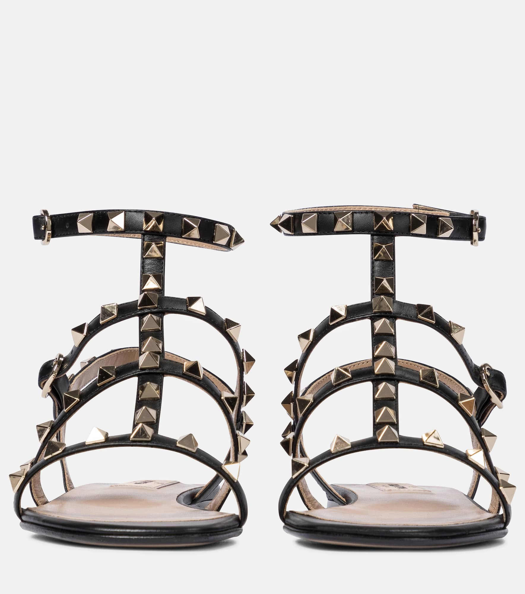 Valentino Garavani Rockstud leather sandals - 4