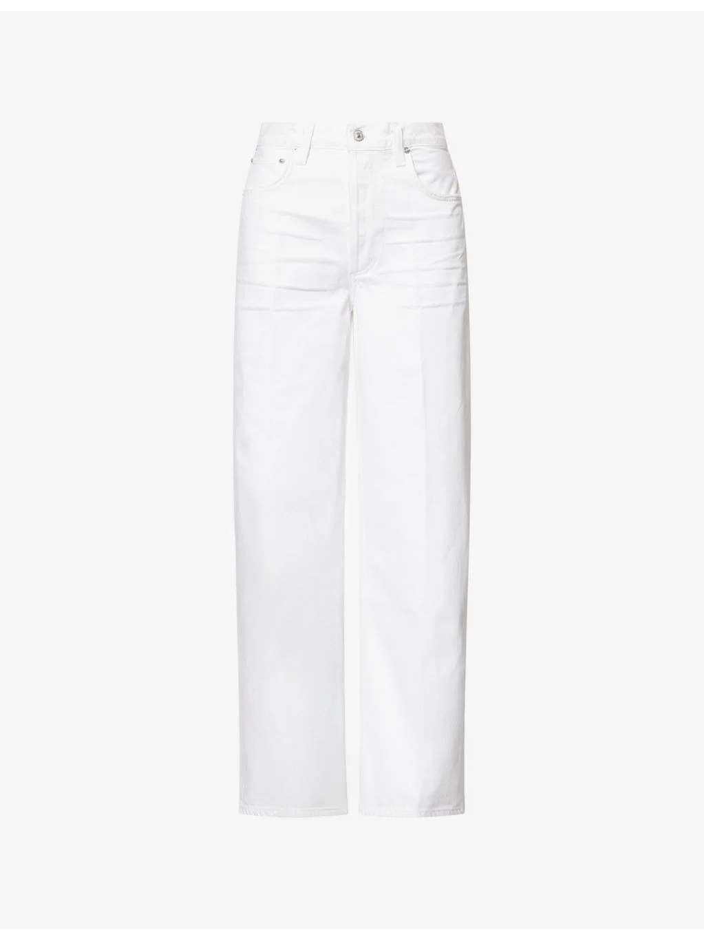 Ayla Baggy Wide-Leg Denim Jeans - 1