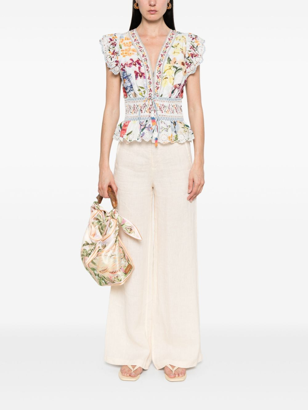 Greek Garden blouse - 2