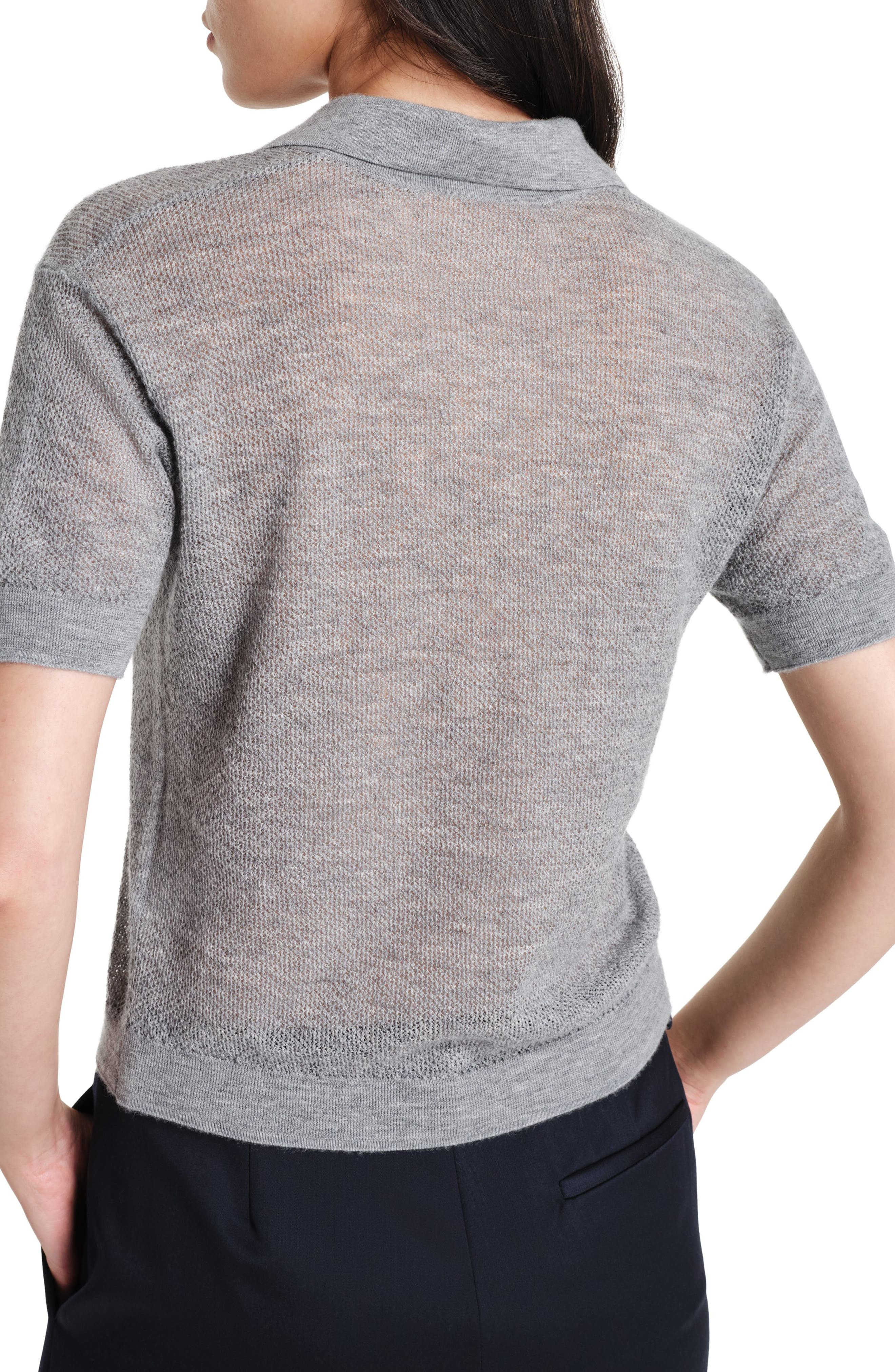 TWP Cashmere Polo Sweater in Thunder at Nordstrom - 2