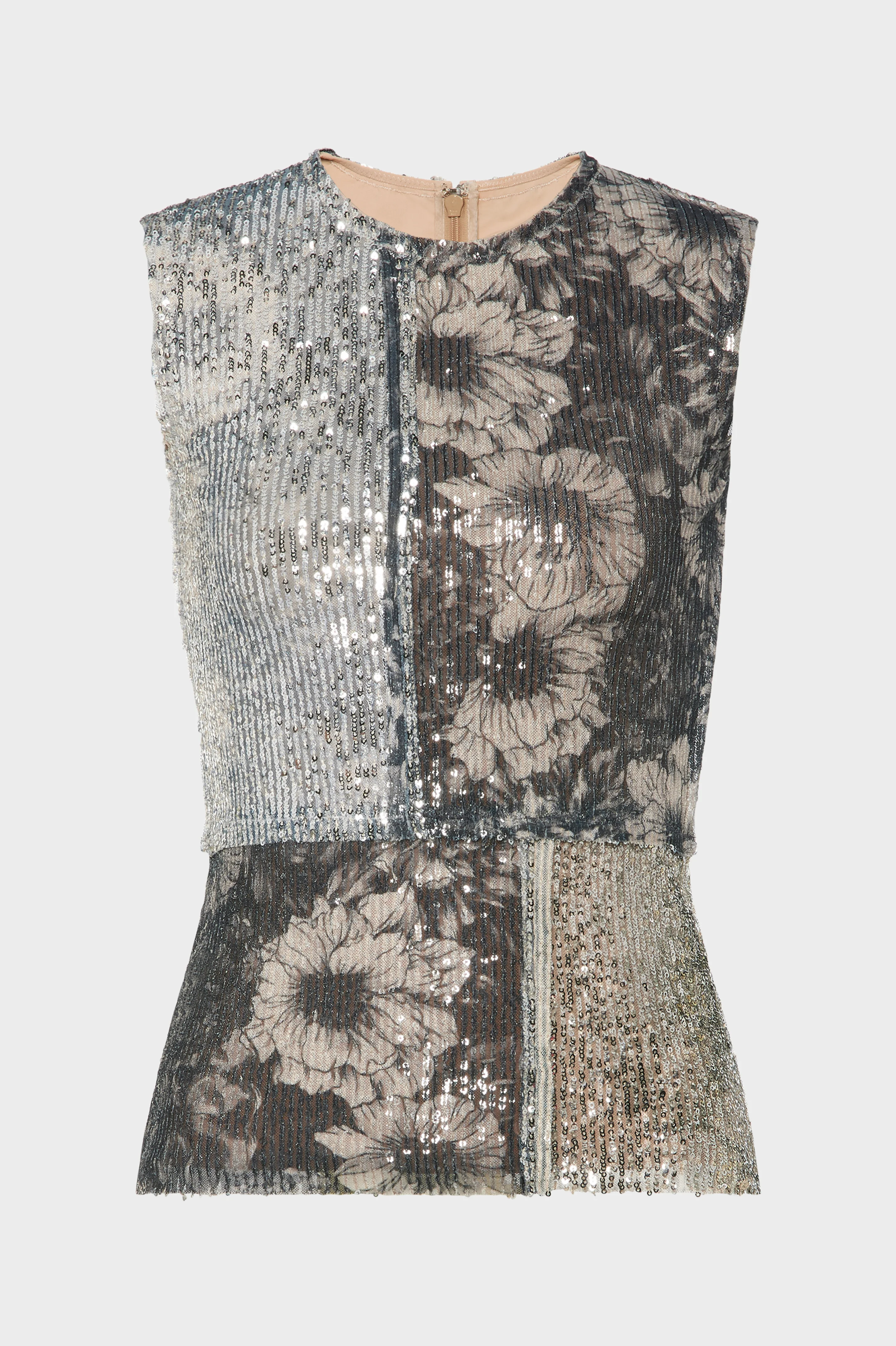 Sequin Floral Top - 1