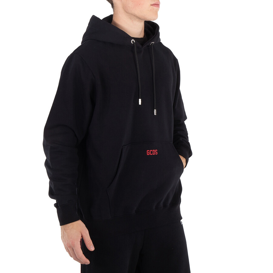 GCDS Eco Logo Print Regular Hoodie - 5