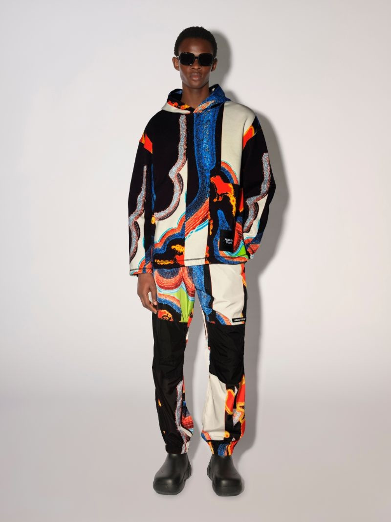 Ambush ALL OVER PRINTED PRINTED HOODIE outlook