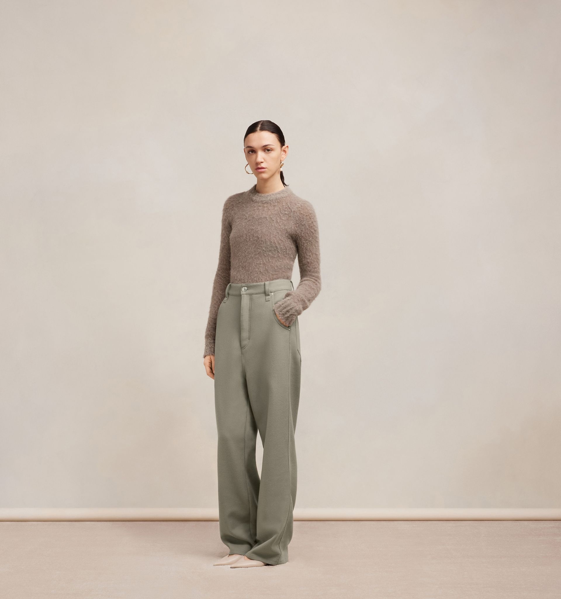 Baggy Fit Trousers - 5
