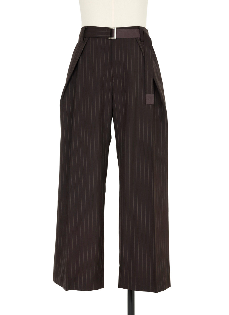 sacai Chalk Stripe Pants outlook
