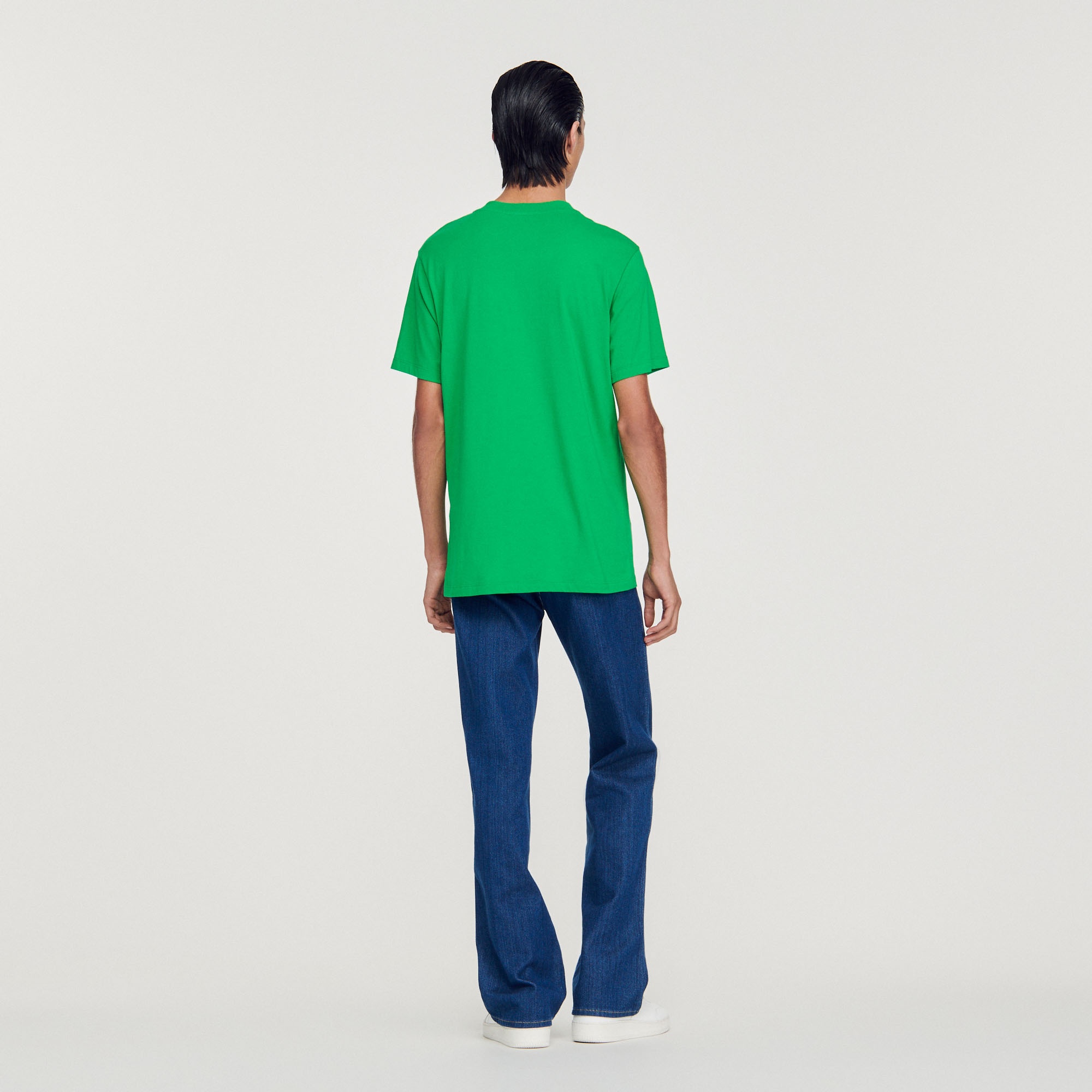 Sandro embroidered T-shirt - 6