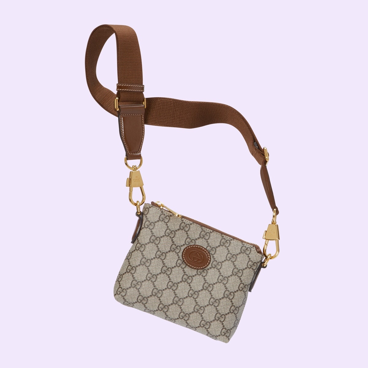 Messenger bag with Interlocking G - 5
