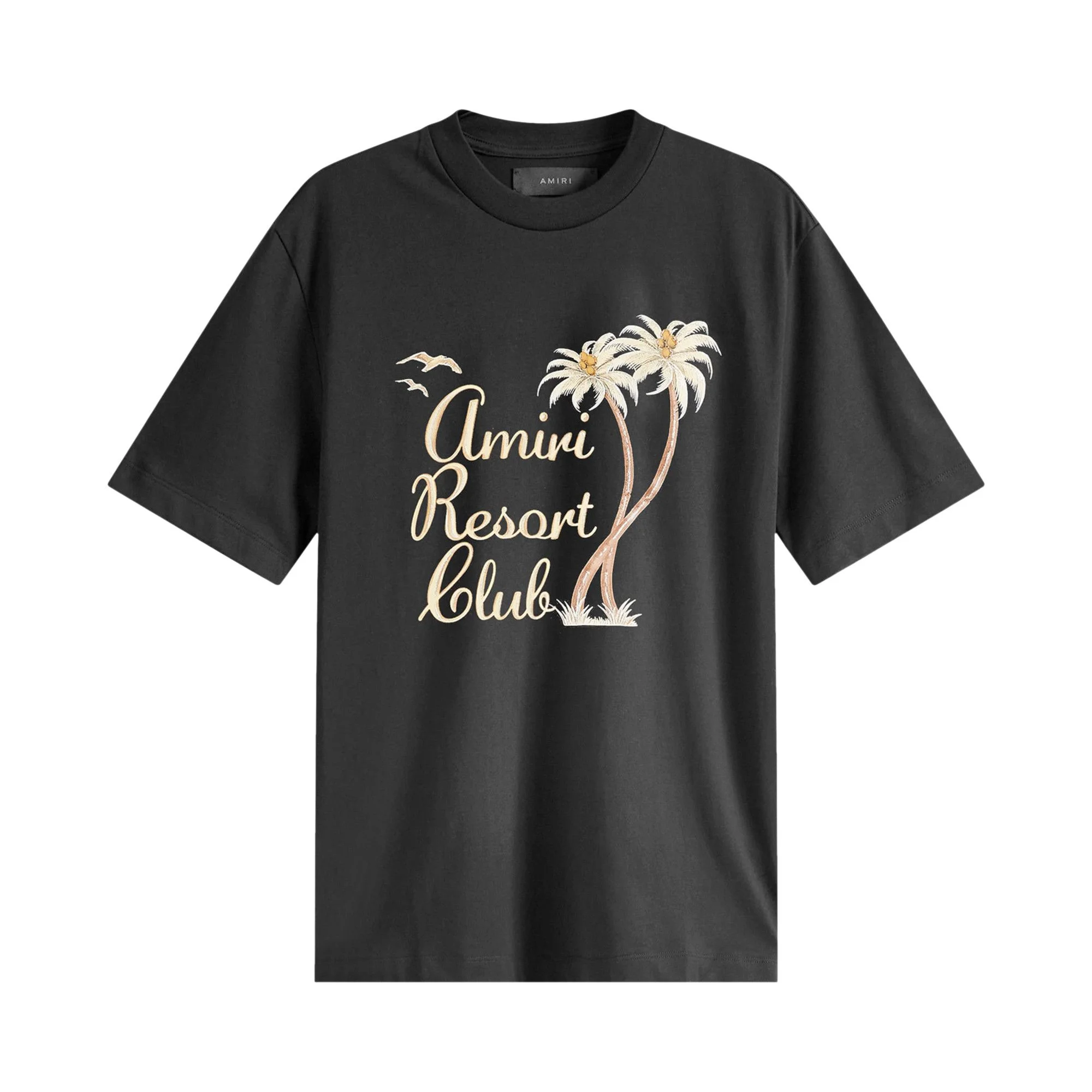 Amiri Twisted Palms Tee 'Black' - 1