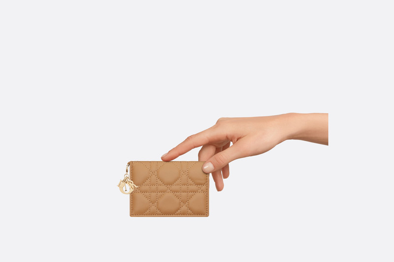Lady Dior Flap Card Holder 7