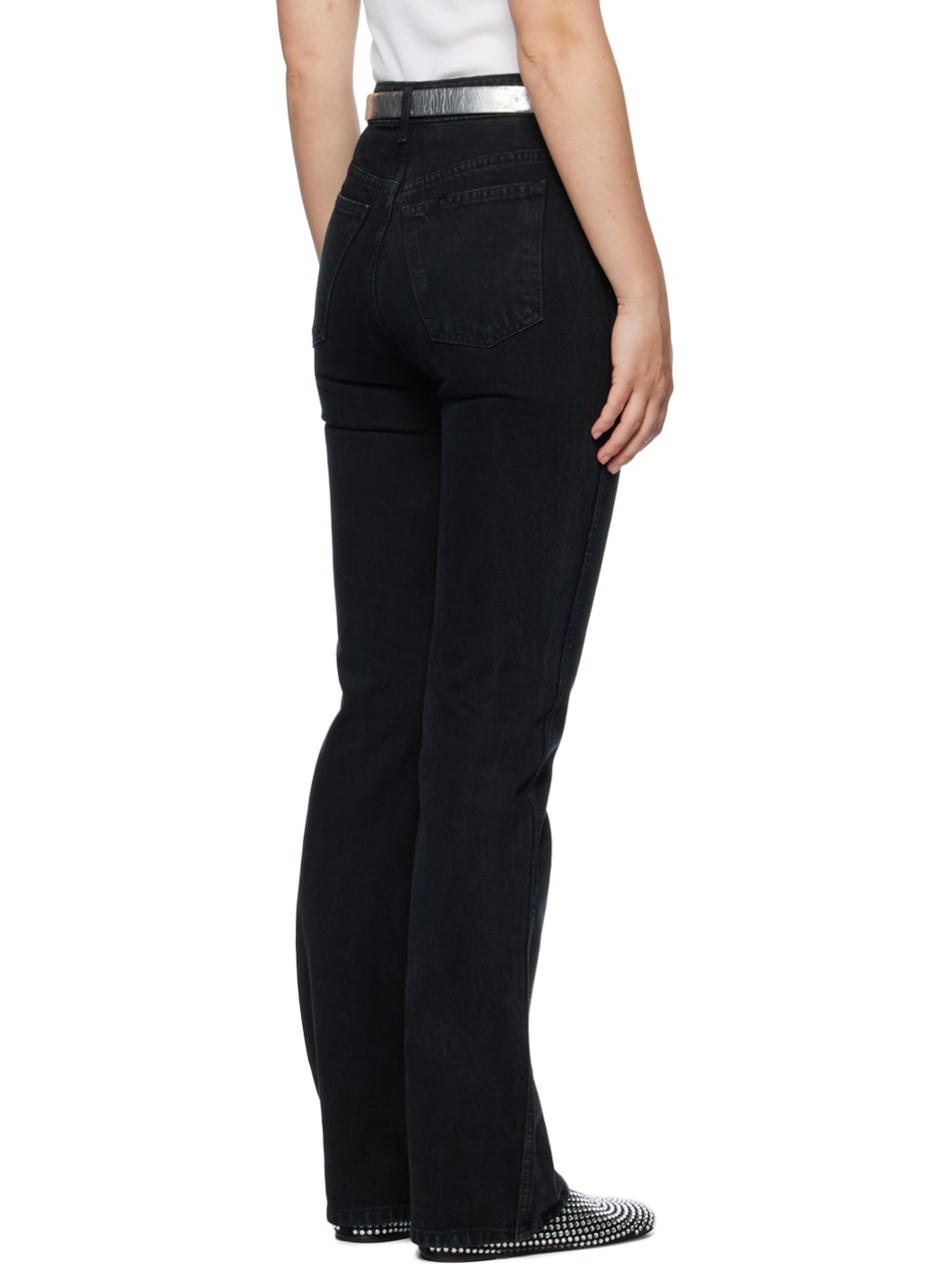 Black 'The Danielle' Jeans - 3