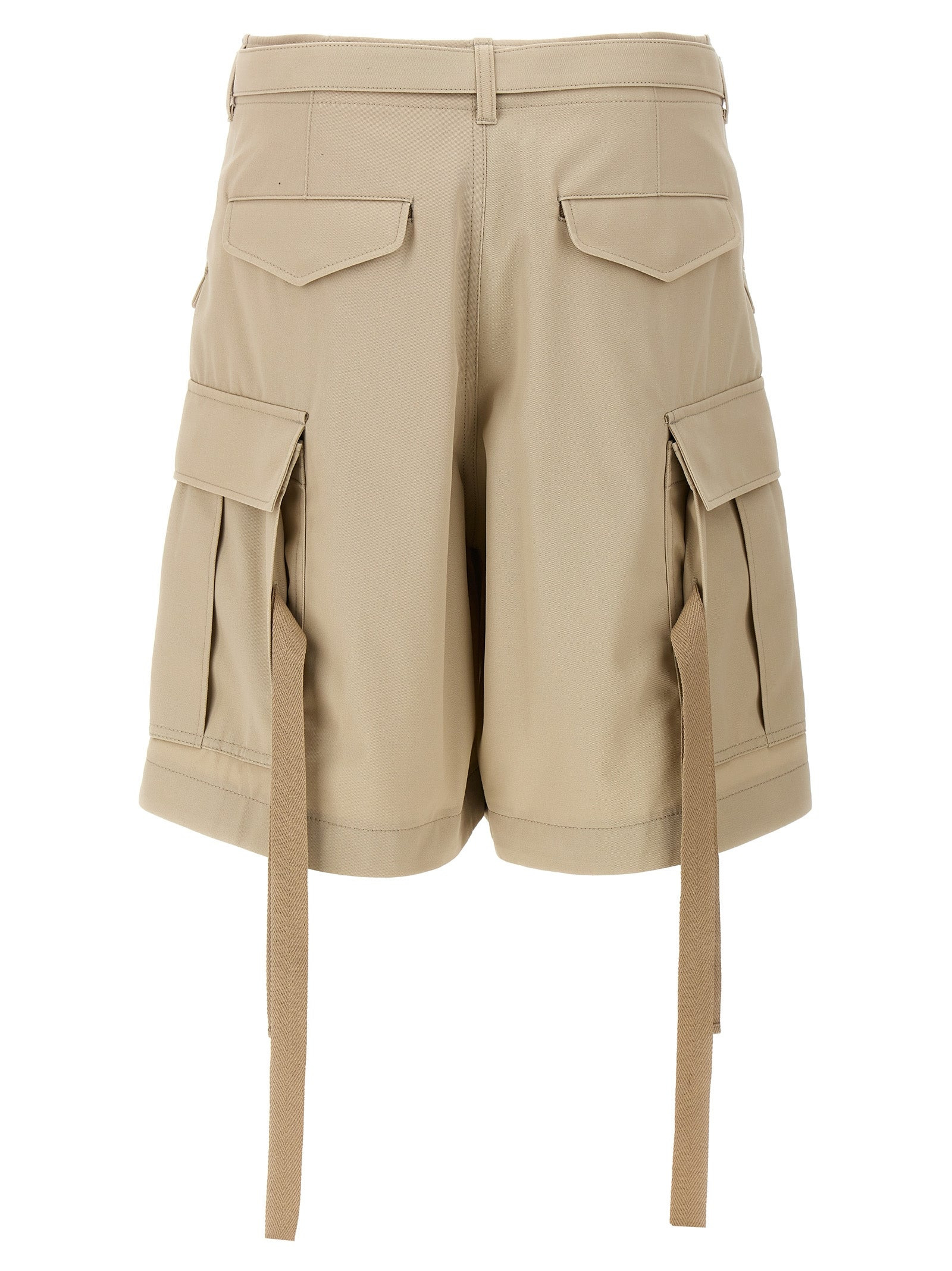 Sacai Men Cargo Bermuda Shorts - 2
