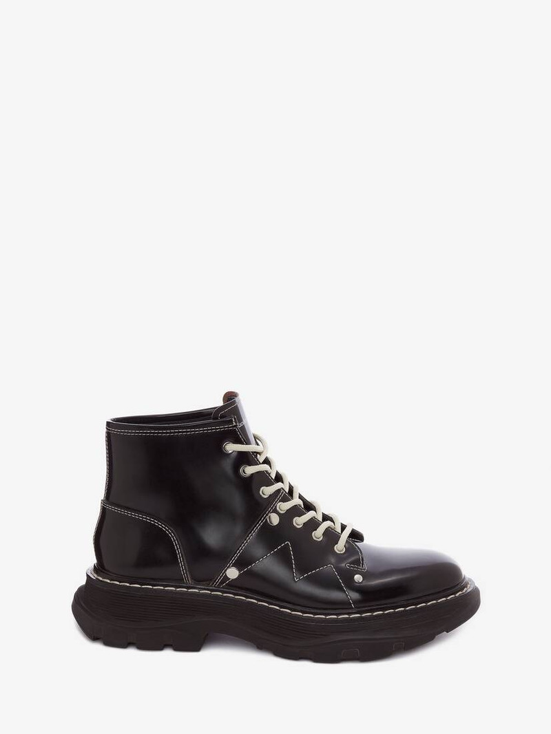 Women's Tread Slick Boot in Black/silver - 1