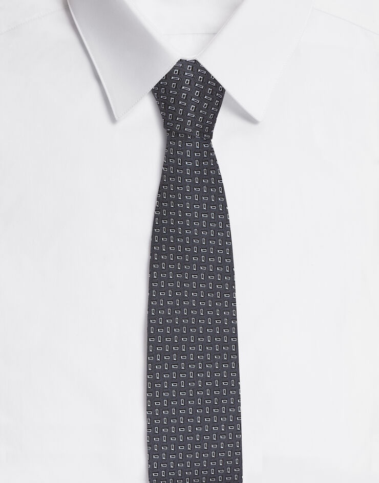 6-cm silk blade tie - 1