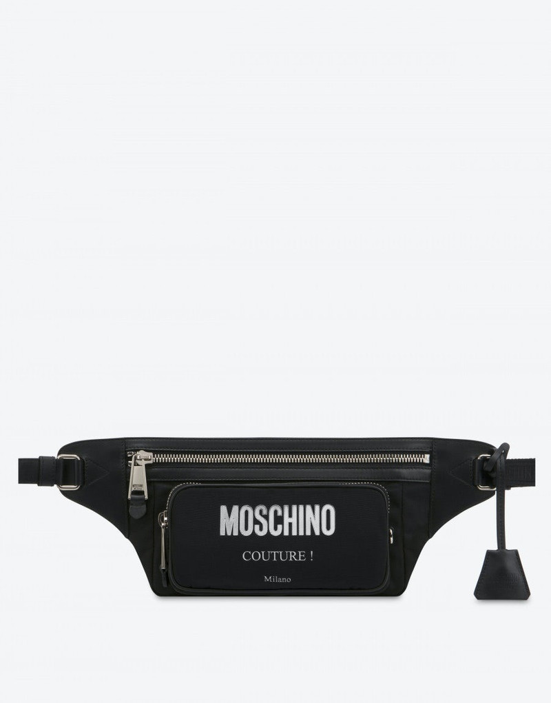 LAMINATED LOGO WAIST BAG 1