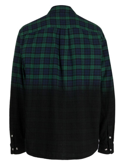 Holzweiler check-pattern cotton shirt outlook
