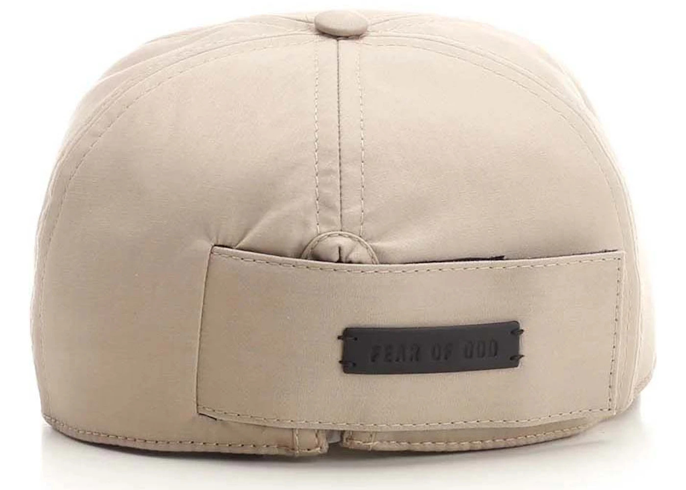 Fear of God Logo Detailed Baseball Cap Beige - 2
