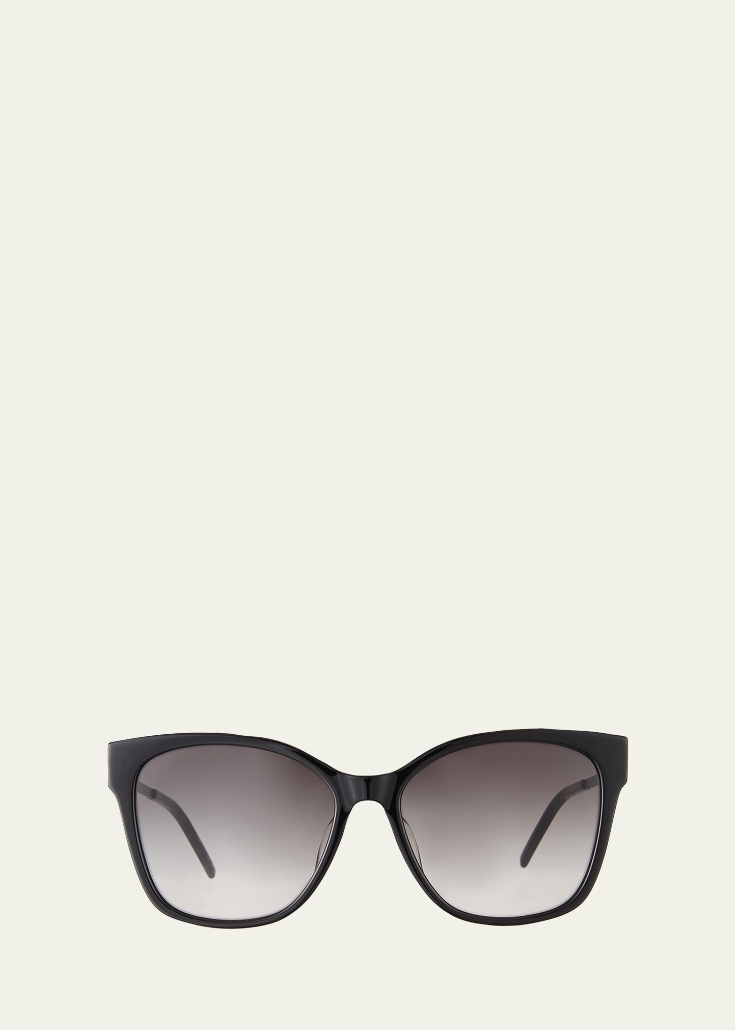 Square Acetate & Metal Sunglasses - 1