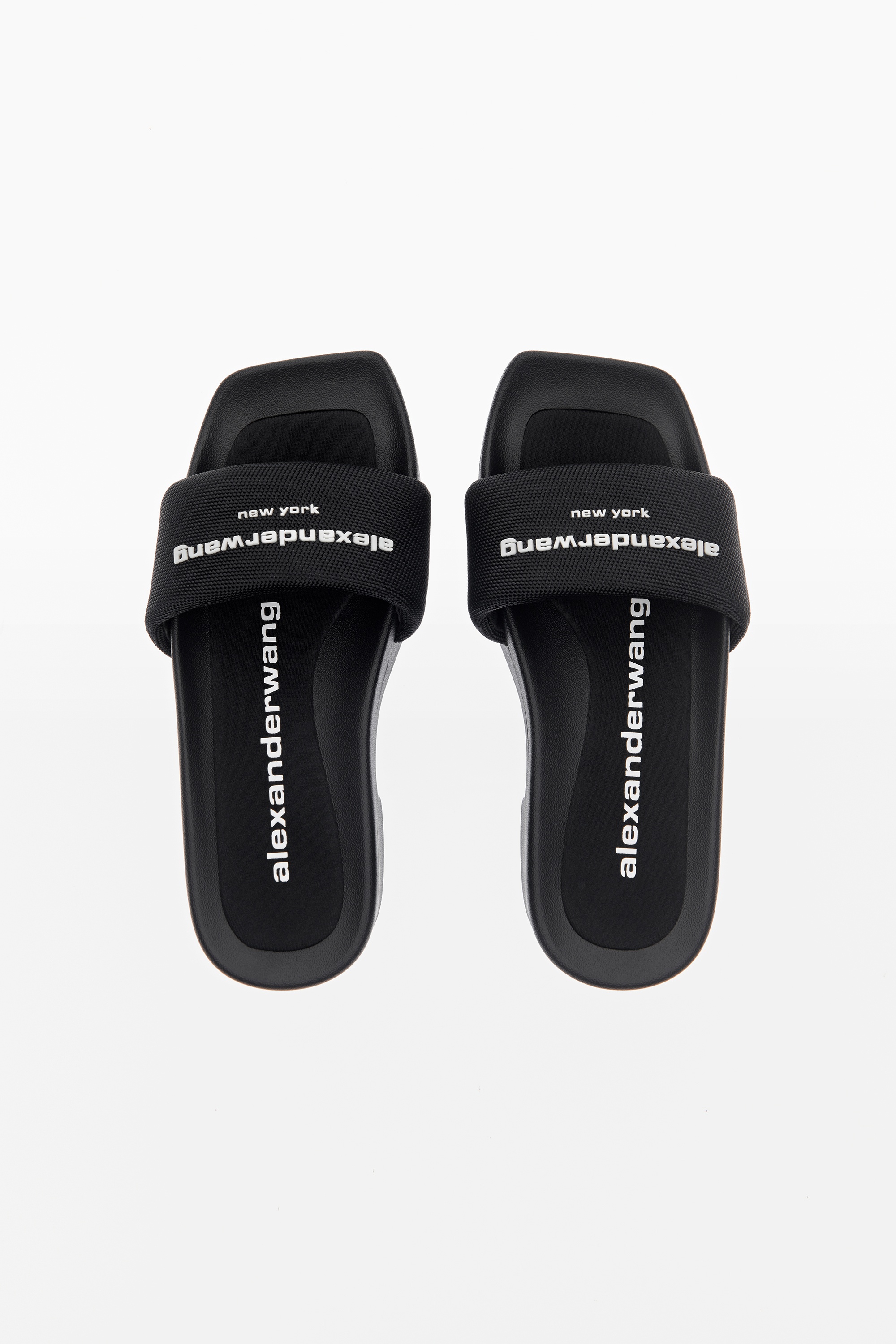 【関税&送料込】Alexander Wang Nylon Aw Sandal Alexander Wang AW PLATFORM SLIDE IN NYLON | REVERSIBLE