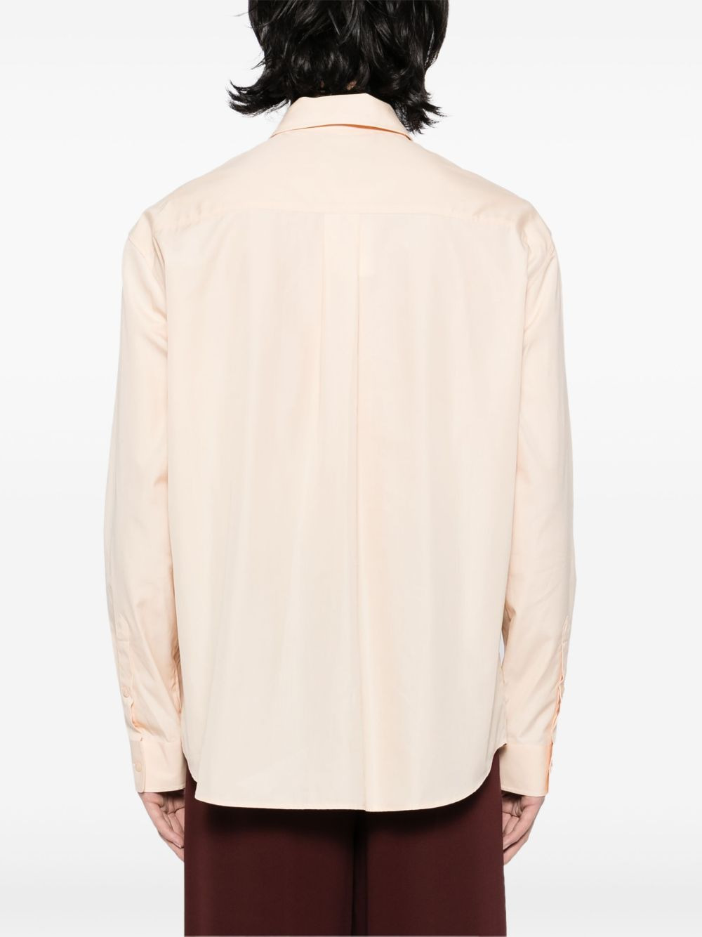 Embellished Flower Classic Shirt - 4