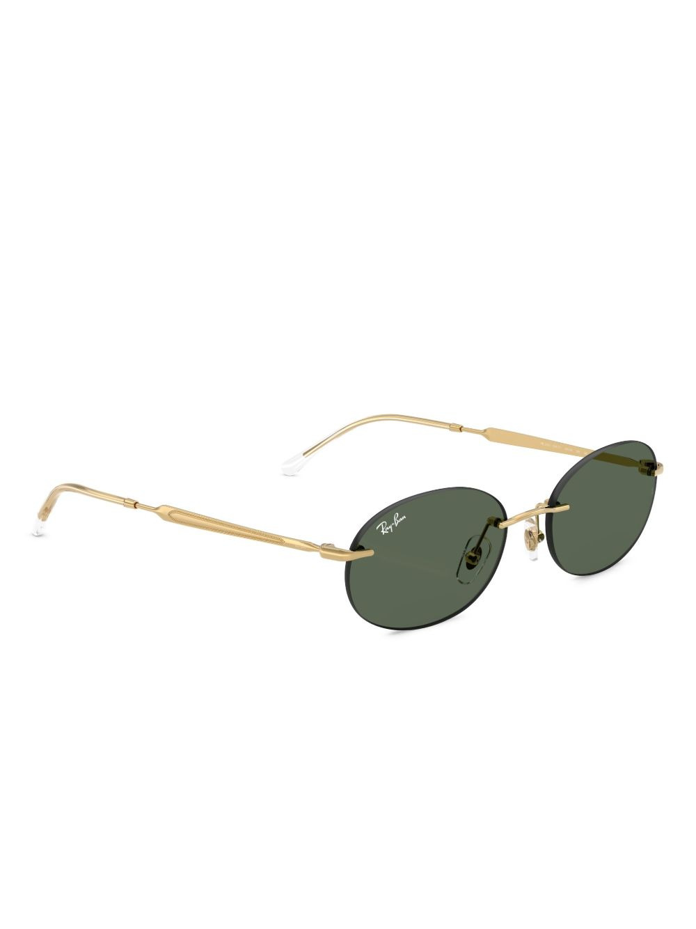 oval-frame sunglasses - 3