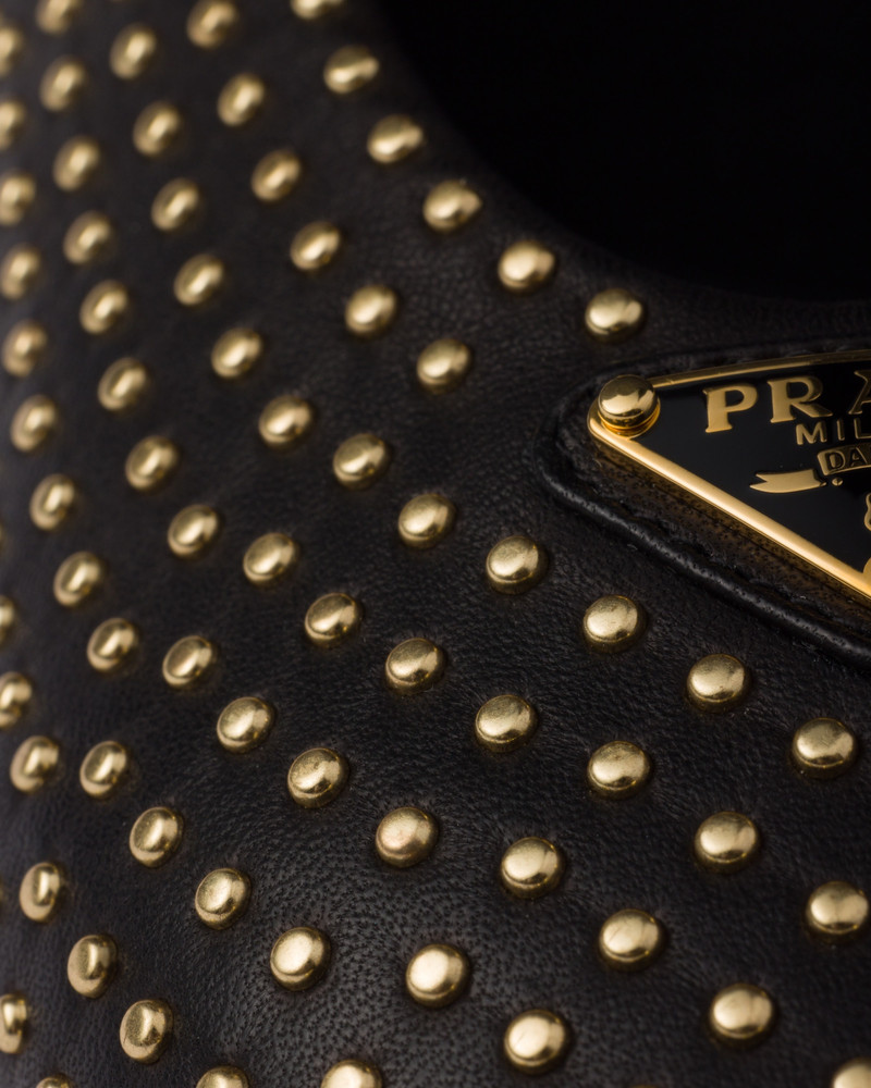 Nappa leather ballerinas with studs 5