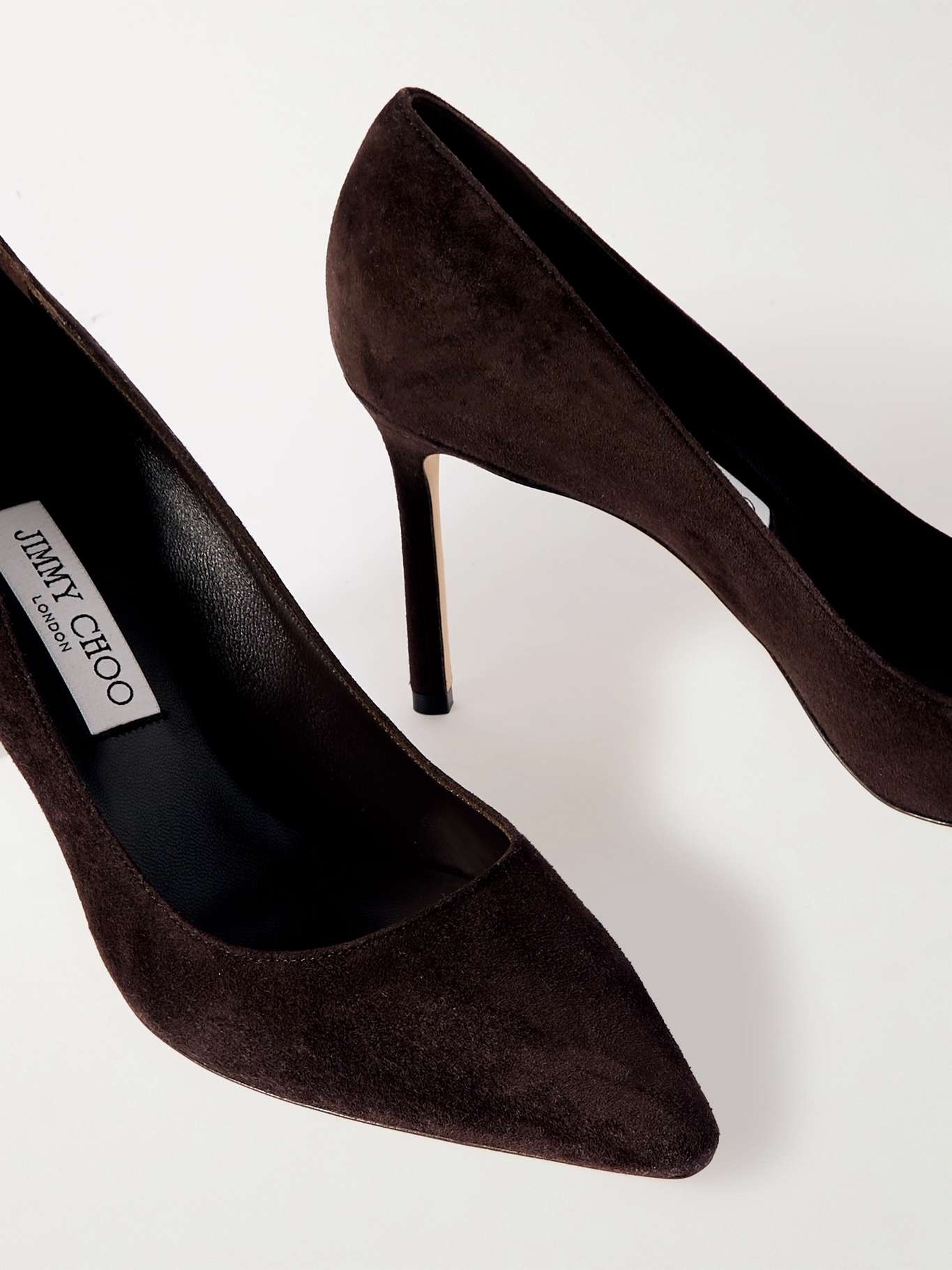 Romy 85 suede pumps - 4