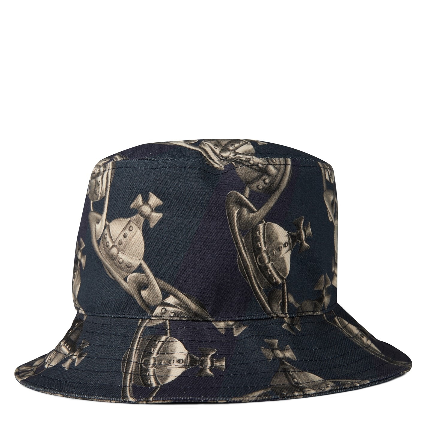 ALL-OVER ORB PRINT BUCKET HAT - 1