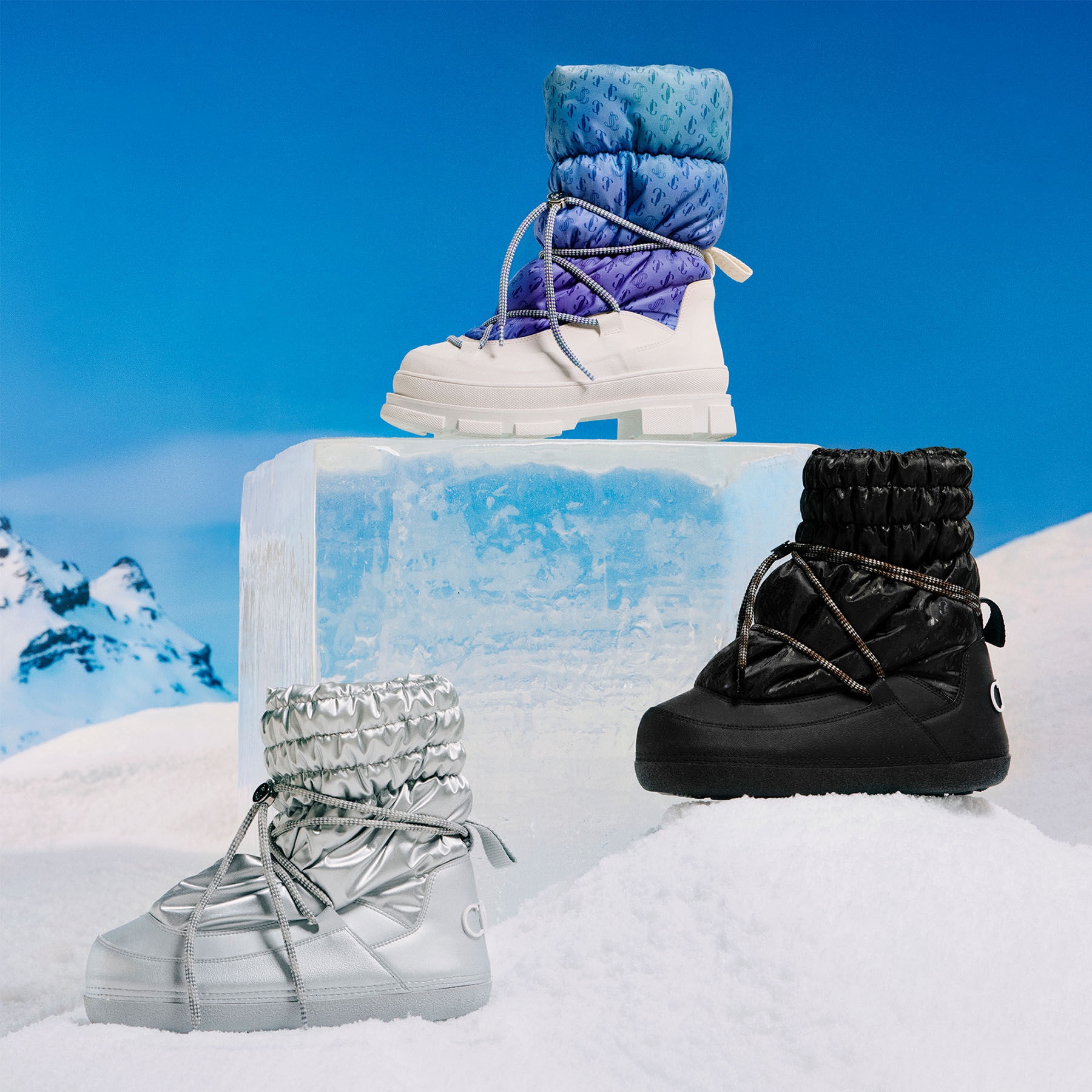 Nylon Snow Boots