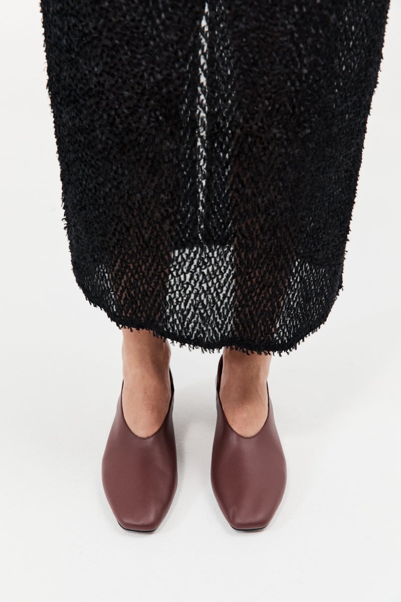Soft Glove Heel - Plum - 4