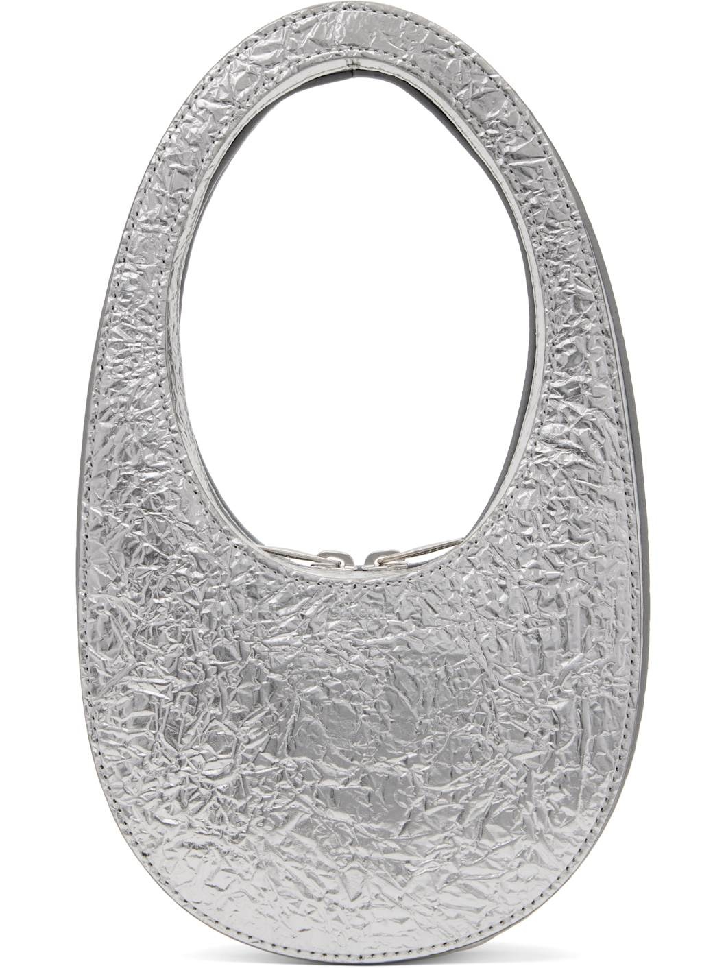 Silver Foil Mini Swipe Bag - 1