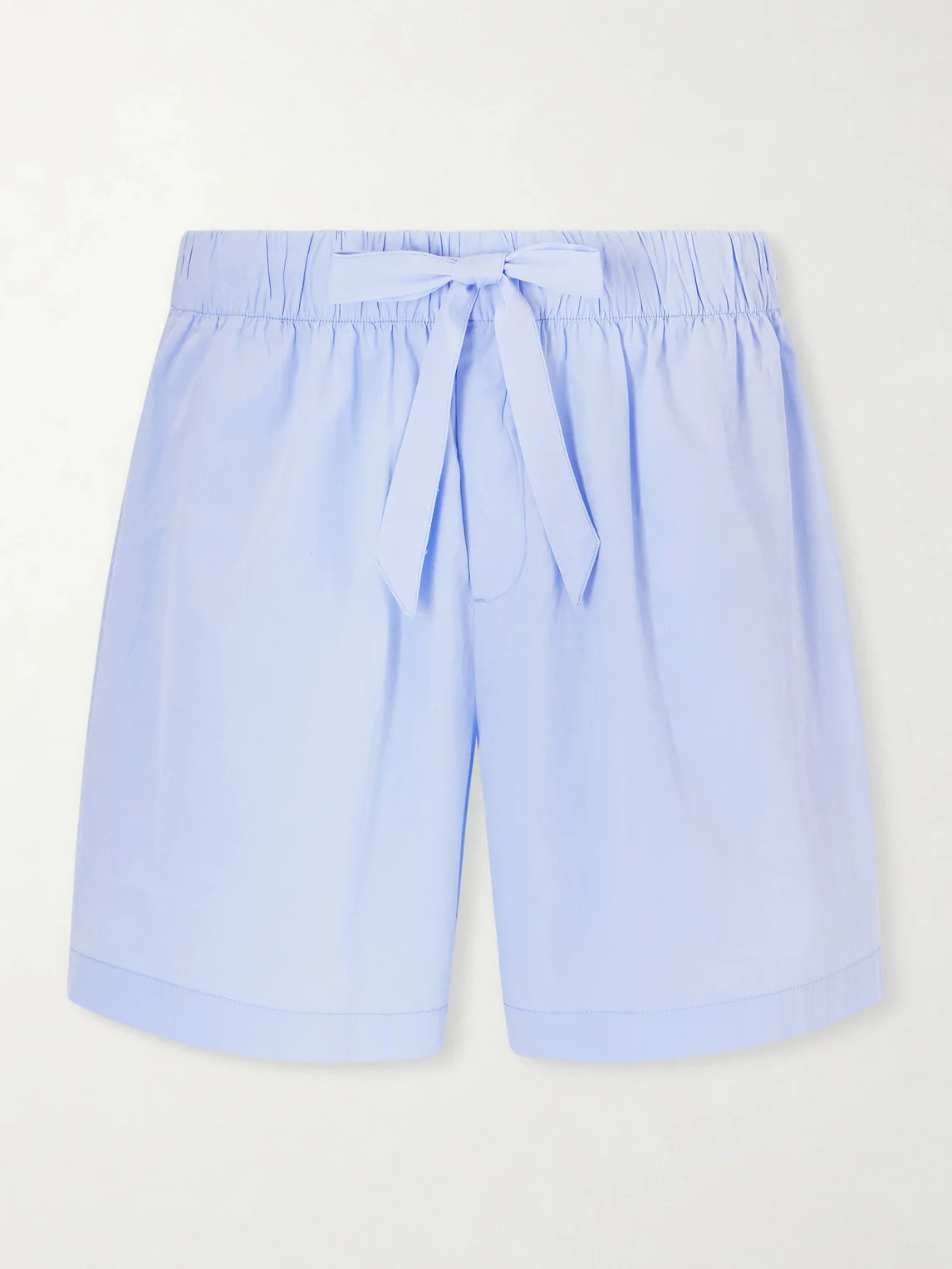 Straight-Leg Organic Cotton-Poplin Shorts - 1