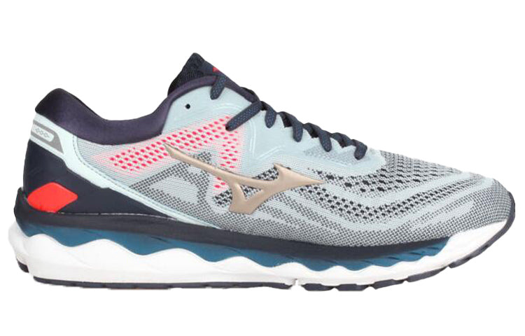 Mizuno Wave Sky 4 Running Shoes Grey/Blue J1GC200242 - 2