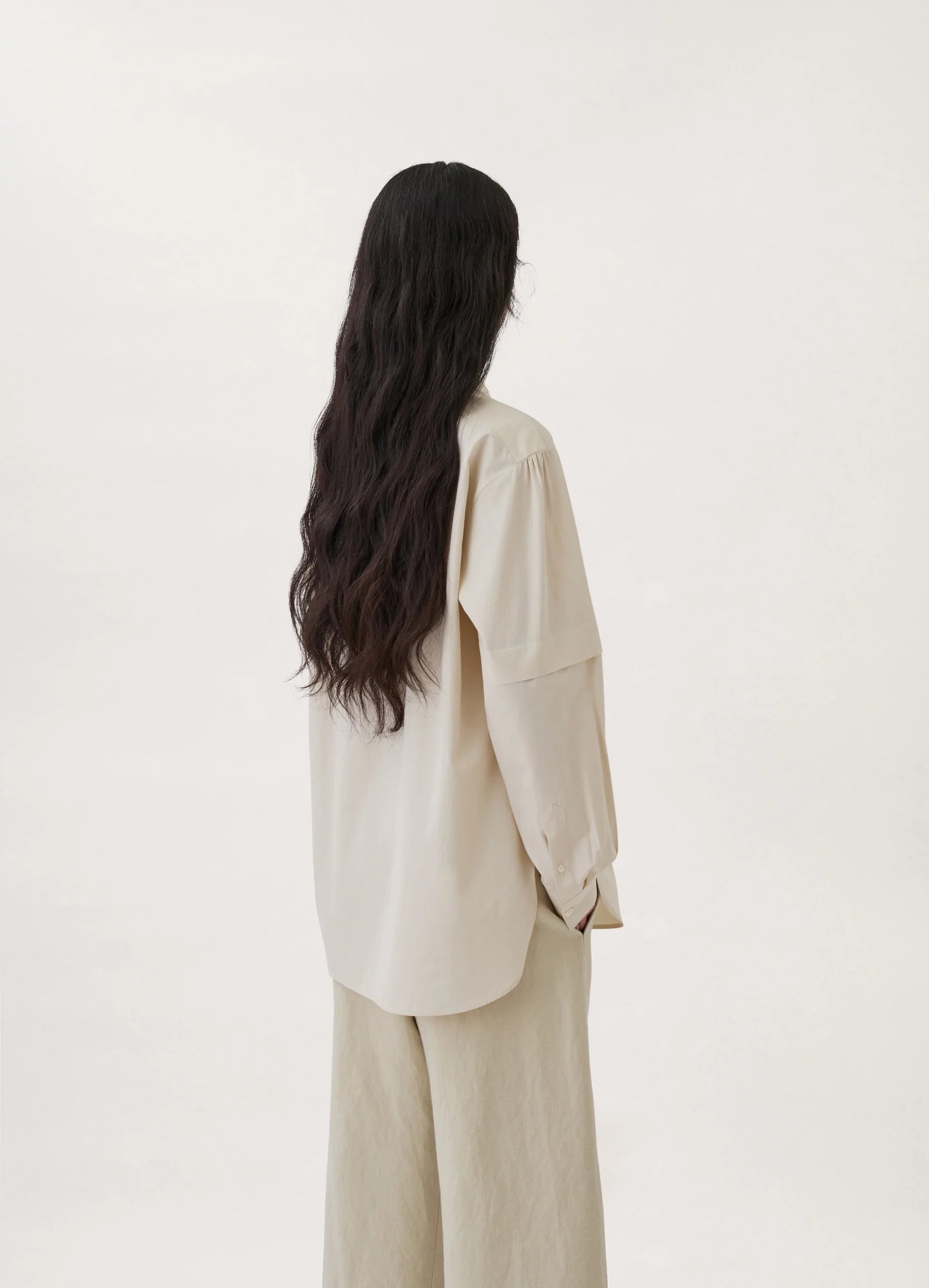 SHIRT WITH SLITS
COTTON POPLIN - 3