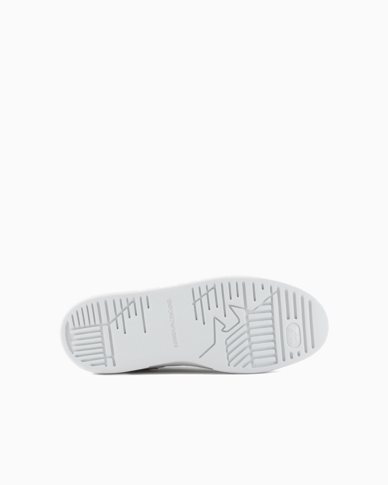 Leather sneakers with back eagle - 6