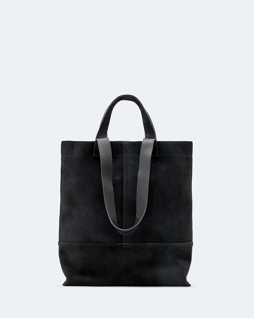 SUEDE TOTE BAG - 1