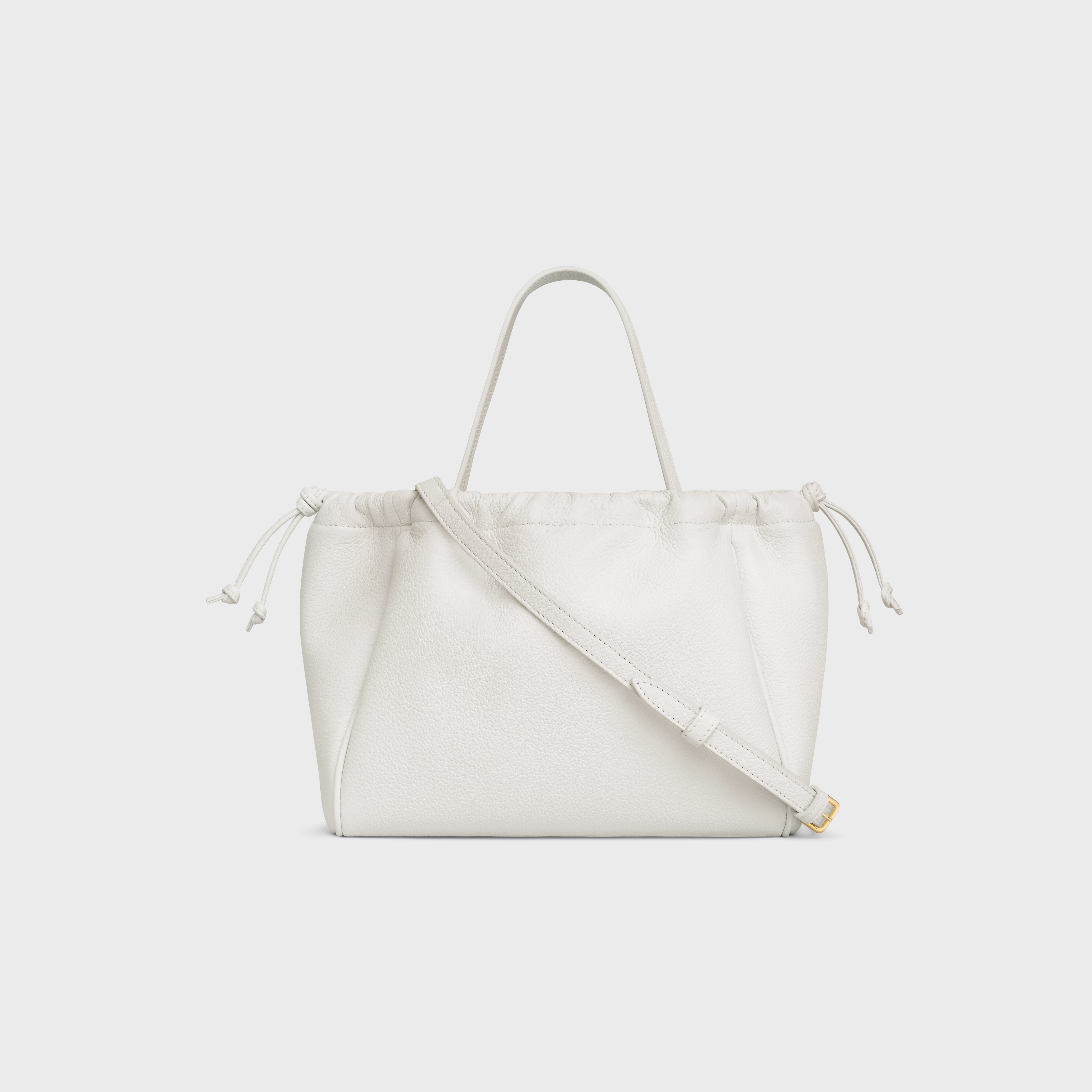 SMALL CABAS DRAWSTRING CUIR TRIOMPHE in Grained calfskin - 3