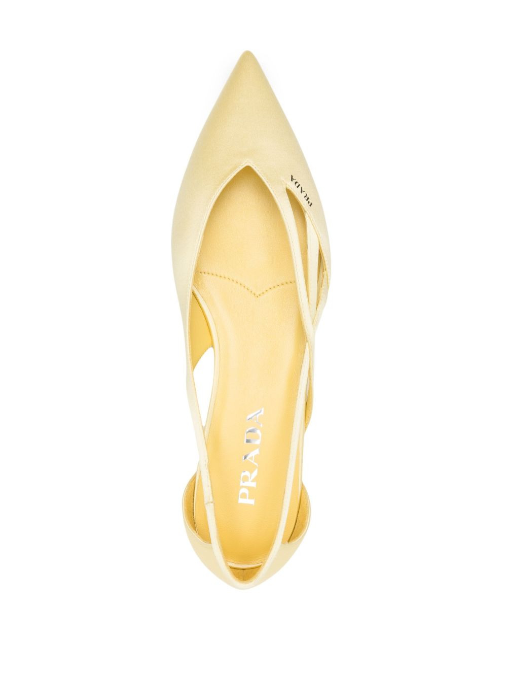 cut out-detail ballet flats - 4