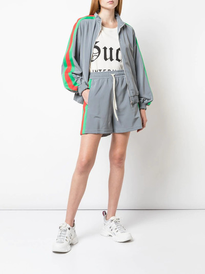 GUCCI House web stripe jacket outlook