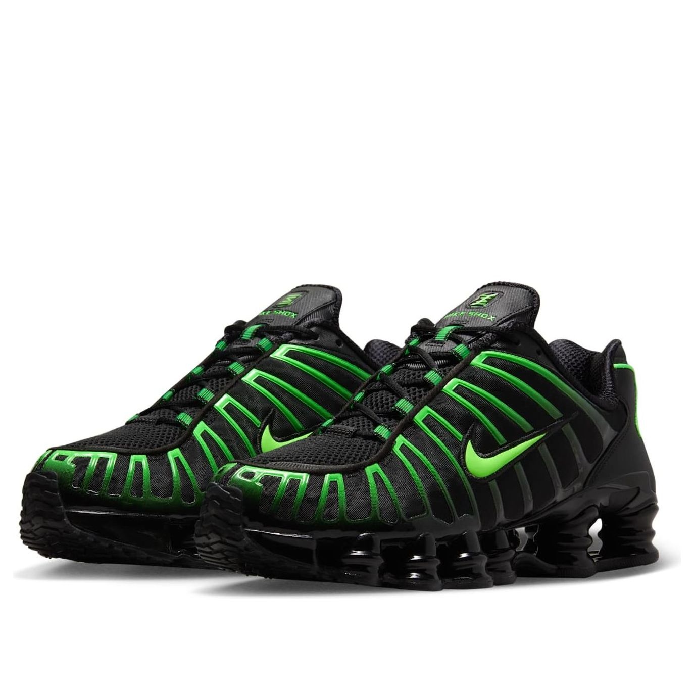 Nike Shox TL 'Black Green Strike' AV3595-012 - 3