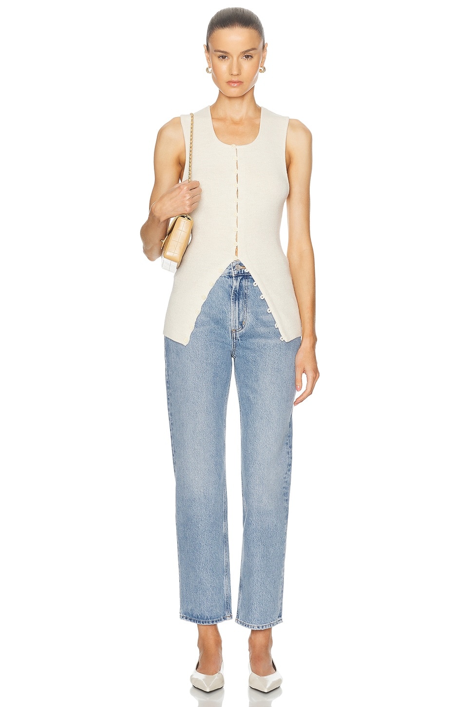 Valen Mid Rise Vintage Straight - 5