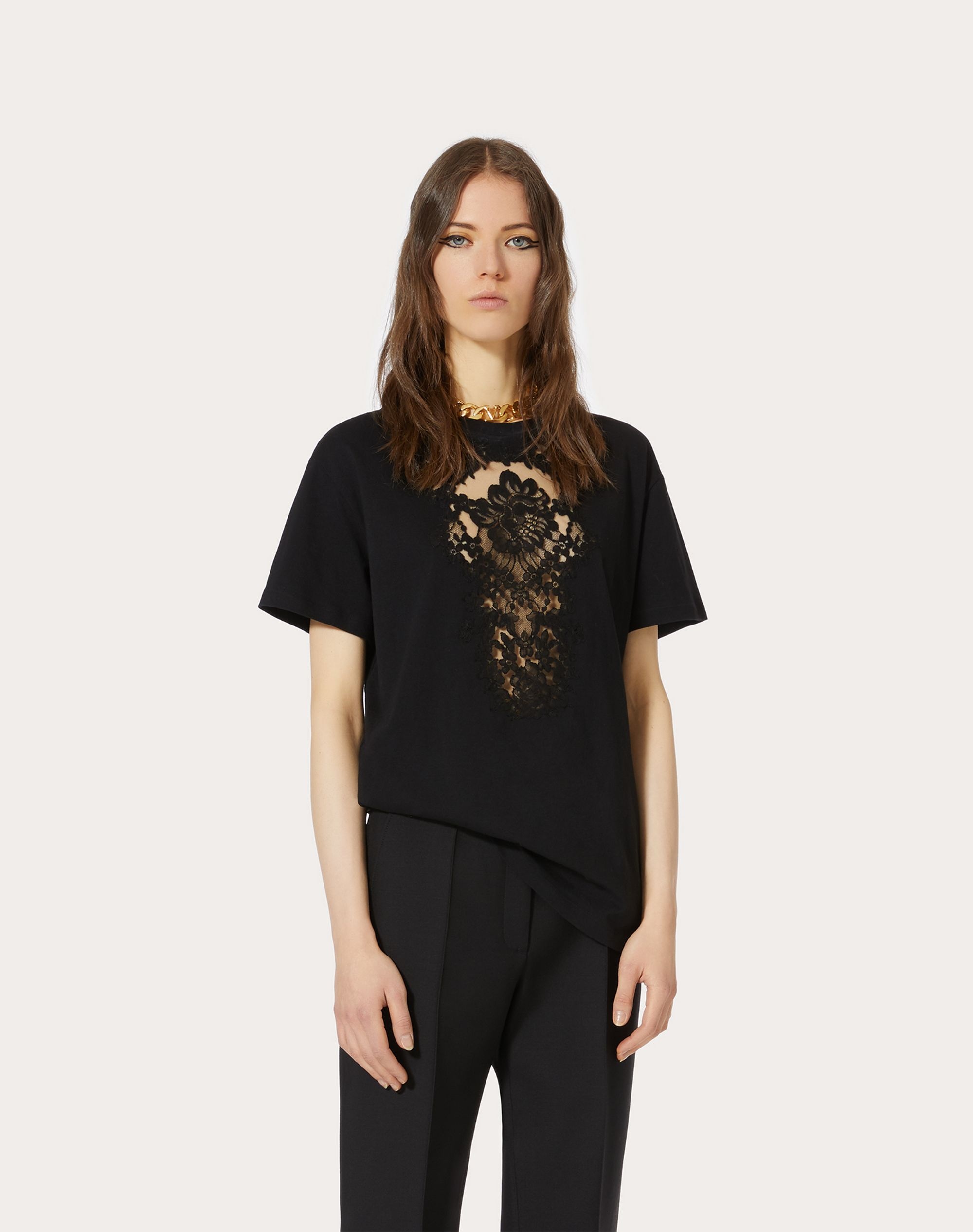 EMBROIDERED JERSEY T-SHIRT - 3