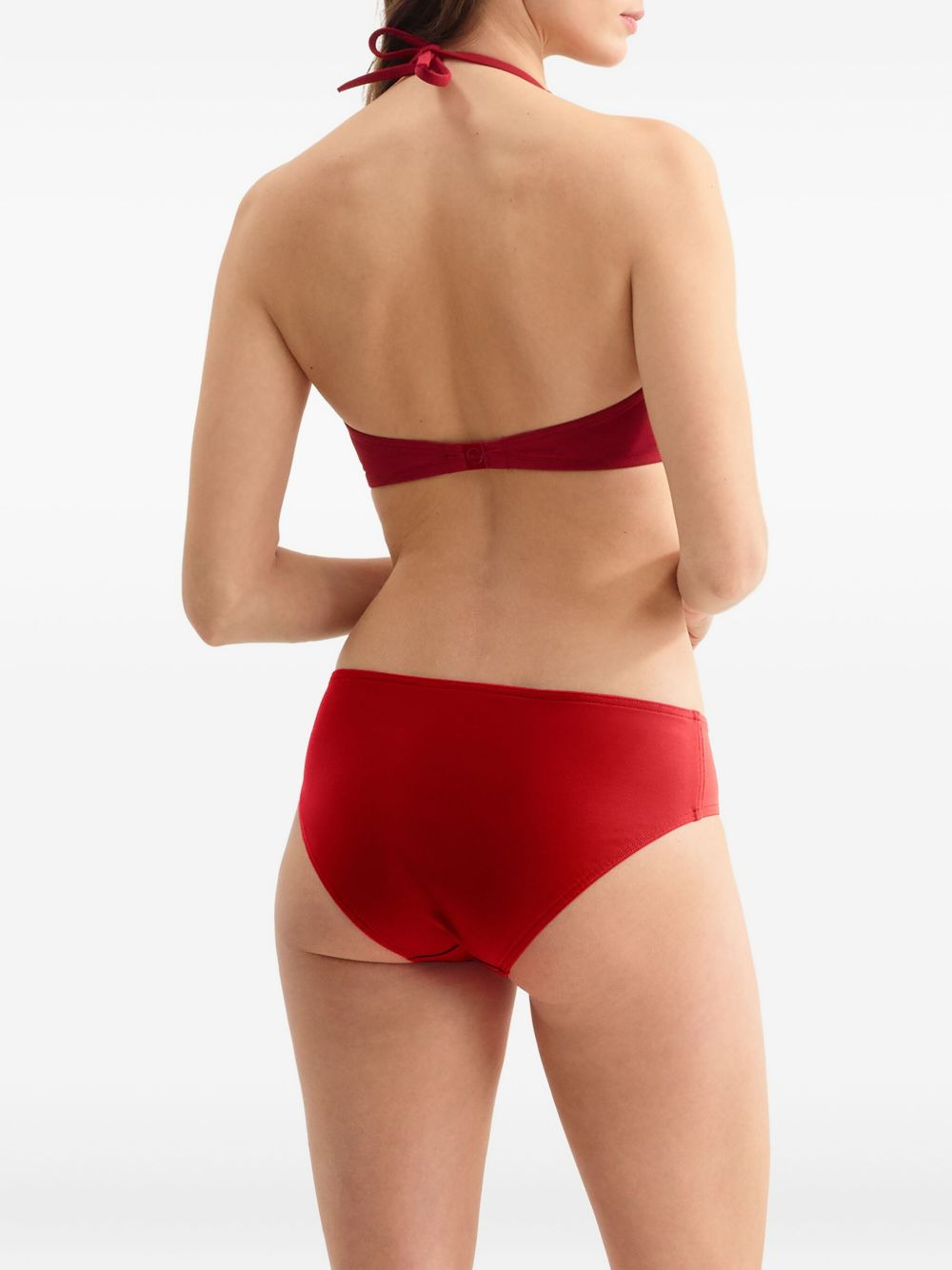 Gang halterneck triangle bikini top - 4