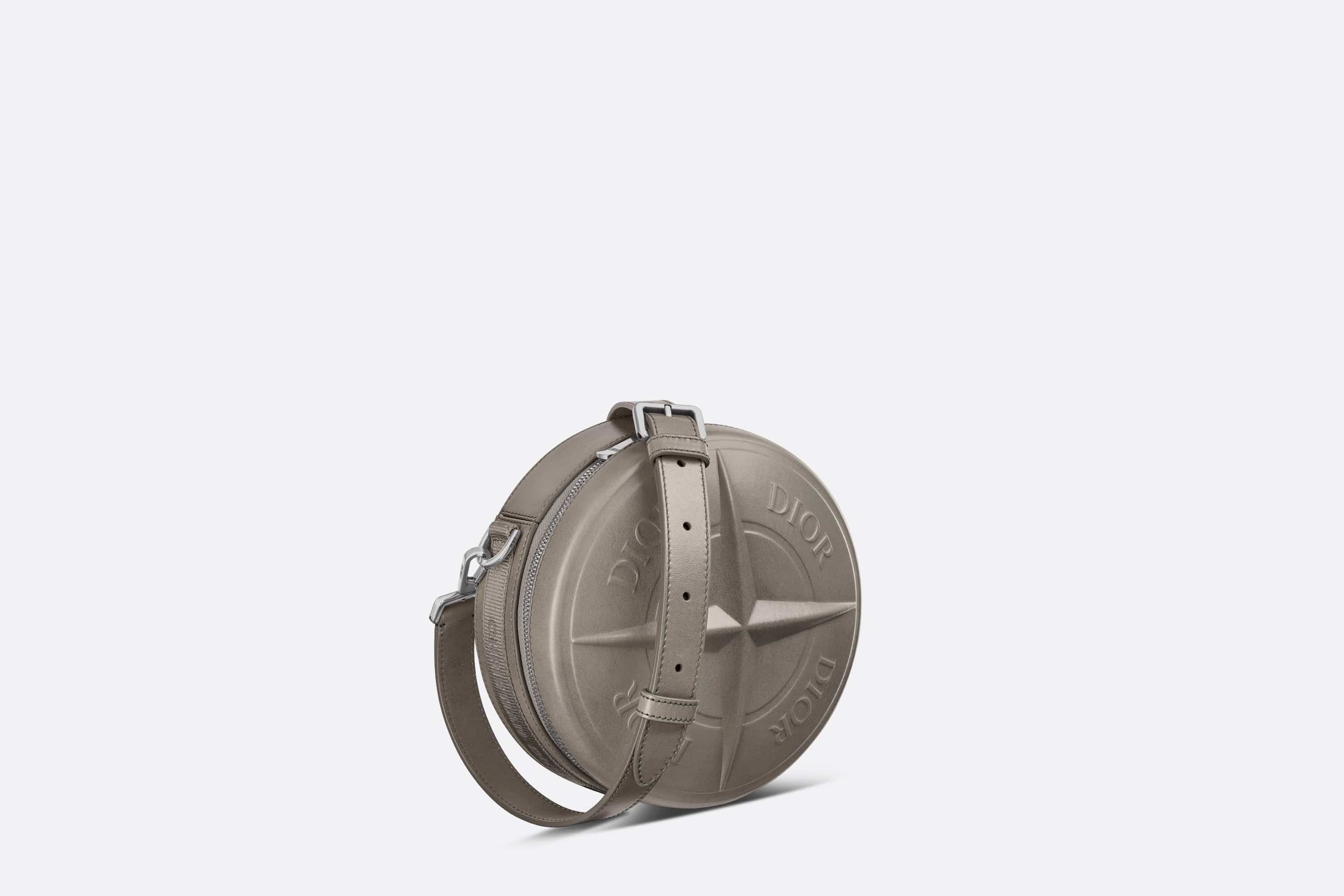 DIOR AND STONE ISLAND Round Bag — LIMITED AND NUMBERED EDITION - 7