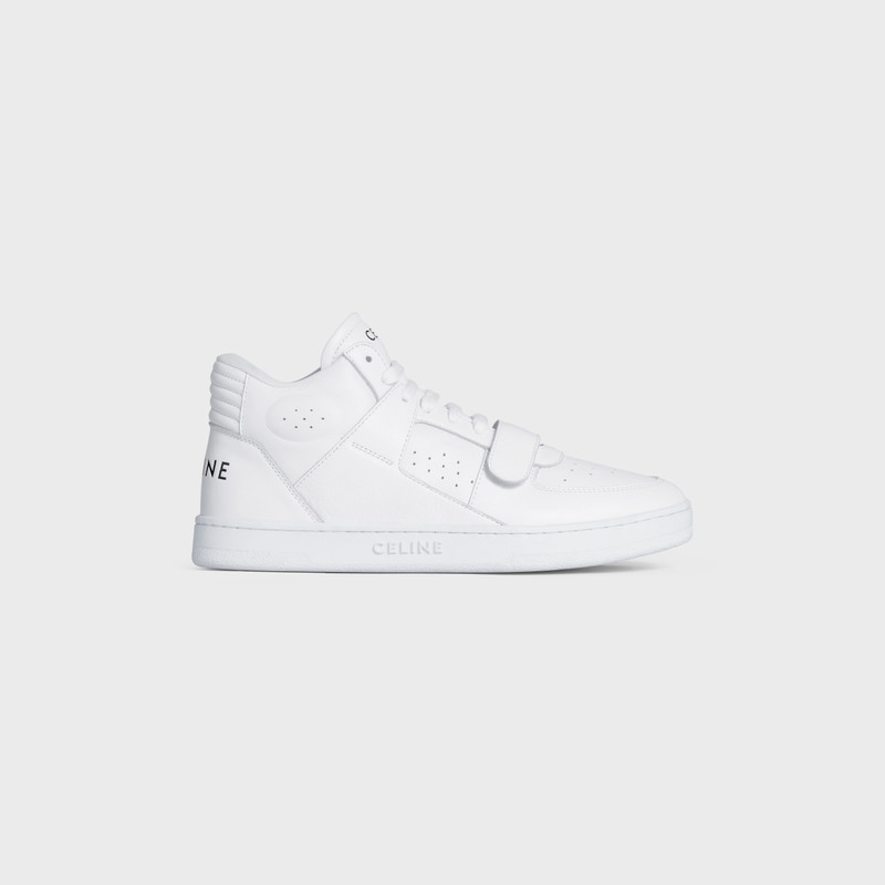 CT-02 CELINE TRAINER MID SNEAKER WITH SCRATCH in CALFSKIN - 1